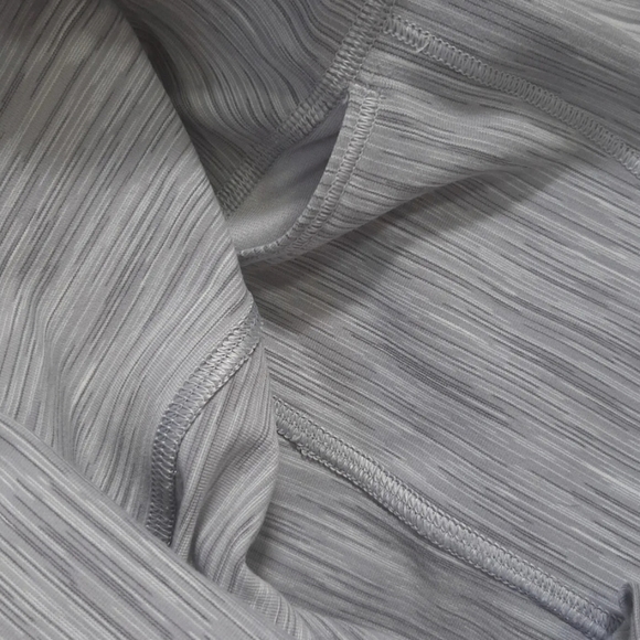 LULULEMON Wunder Under Hi-Rise Leggings UK 14 US 10 Grey Ombre Melange Yoga Gym - Picture 6 of 8